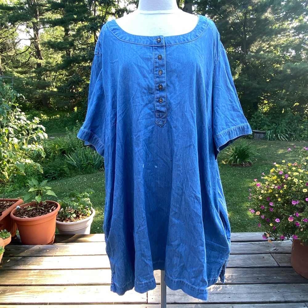 4x (30/32) Liz & Me Jean Tunic / Top / Dress